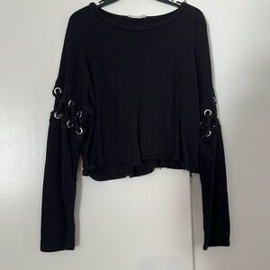 Black sweatshirt